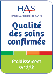 La gandillonnerie, établissement certifié par la HAS pour la qualité des soins confirmée